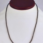 Black Diamond Necklace 20.53 carats